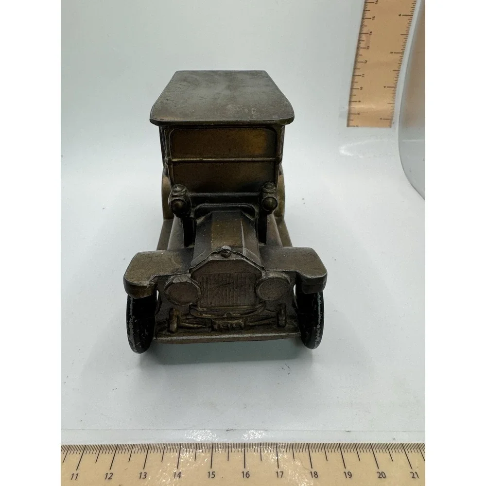 1970s Cast Metal Bank 1915 FORD Promo Banthrico Inc Chicago USA Vintage No Key